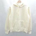◇ ⊇ wmb ワークマン ストレッチライト 長袖 プルオーバー パーカー サイズL クリーム系 レディース E 【中古】