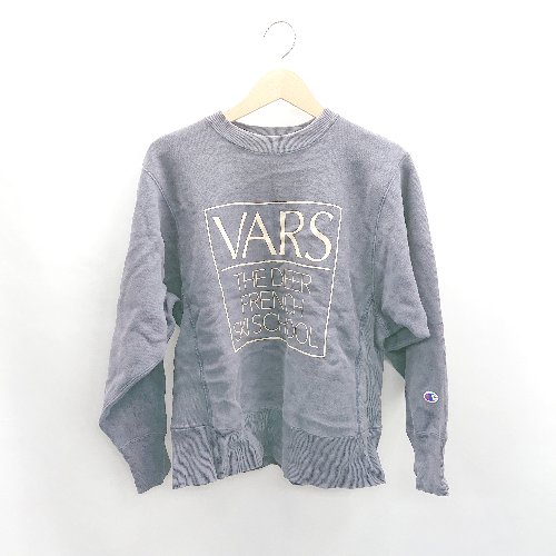 ◇ ⊇ Champion for ADAM ET ROPE 別注 RW LOGO SWEAT 長袖 スウェット トレーナー サイズM ネイビー メンズ E 【中古】(4)