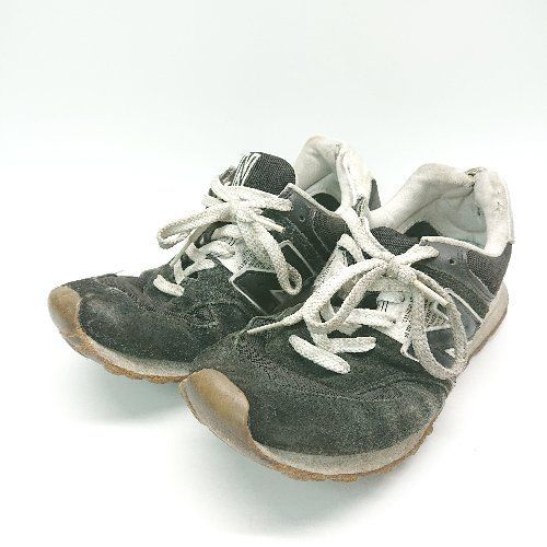 ◇ New Balance ニューバランス ML574SV2 ランニング カジュアル スニーカー サイズ26.5 ネイビー メンズ E 【中古】