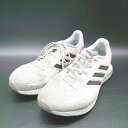 ◇ adids アディダス GV9575 ランファルコン メッシュアッパー スニーカー サイズ23.5 ホワイト レディース E 【中古】
