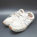 ◇ New Balance WL996WOA アクティブ ミッドソール インソール メッシュアッパー スニーカー サイズ23.5 ピンク レディース E 【中古...