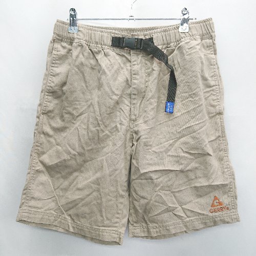 ◇ ⊂ GERRY ジェリー ショートパンツ サイズL ベージュ系 メンズ E 【中古】 ◇ ⊂ GERRY ジェリー ショートパンツ サイズL ベージュ系 メンズ E 【中古】