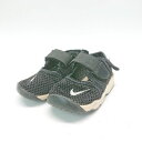 ◇ NIKE ナイキ キッズ メッシュ素材 涼しげ 軽量 スポーティー スニーカー サイズ14.0 ブラック レディース メンズ E 【中古】