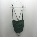 ◇ ⊂ Φ Lily Brown リリーブラウン 総柄 ビスチェ サイズS ブラック系 レディース E 【中古】
