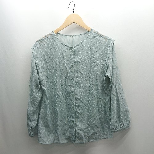 ◇ ⊂ ◎ ●未使用● Classical Elf クラシカルエルフ 長袖 ブラウス サイズS ブルー系 レディース E 【中古】 ◇ ⊂ ◎ ●未使用● Classical Elf クラシカルエルフ 長袖 ブラウス サイズS ブルー系 レディース E 【中古】