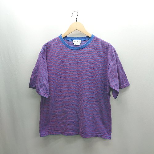 ◇ ⊂ CIAOPANIC TYPY チャオパニックティピー ボーダー 半袖 Tシャツ サイズS ブルー系 レディース E 【中古】