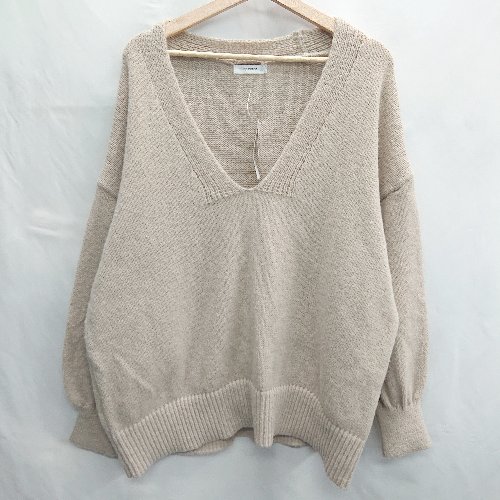 ◇ ⊇ ◎●未使用● ap retro アプレトロ 長袖 ニット サイズF ベージュ レディース E 【中古】 ◇ ⊇ ◎●未使用● ap retro アプレトロ 長袖 ニット サイズF ベージュ レディース E 【中古】