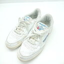 ◇ Θ Reebok リーボック ブランドロゴプリント ローカットスニーカー サイズ6 ホワイト系 レディース E 【中古】(4)