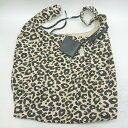 ◇ Θ loti レオパード トートバッグ ベージュ系 レディース E 【中古】
