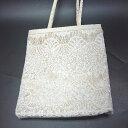 ◇ Θ ◎ CLEARIMPRESSION クリアインプレッション レース ハンドバッグ ゴールド系 レディース E 【中古】