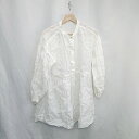◇ ⊂ UNITED ARROWS ユナイテッドアローズ 長袖 チュニック サイズF ホワイト レディース E 【中古】(4)