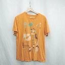◇ ⊂Φ Timberland ティンバーランド 半袖 Tシャツ サイズL/G オレンジ レディース E 【中古】