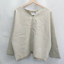 ◇ ⊂ CIAOPANIC TYPY チャオパニックティピー 長袖 カットソー サイズ1 グレージュ レディース E 【中古】