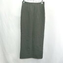 ◇ Θ ZARA ザラ ハイウエスト タック入り ロング丈 タイト スカート サイズXS ブラック レディース E 【中古】(4)