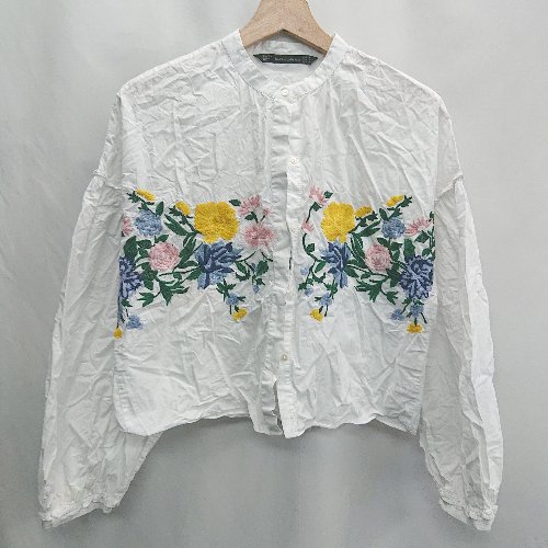 楽天市場】zara 花柄 ブラウス(トップス|レディース 楽天市場】zara 花柄 ブラウス(トップス|レディース