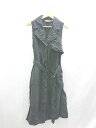 ◇ ⊂◎ UNIQLO and JW ANDERSON ロング ワンピース サイズM ブラック レディース E 【中古】
