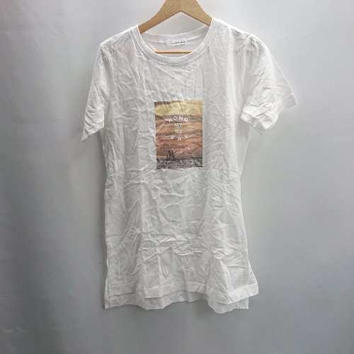 ◇ ⊂Φ natural&standard ナチュラル&スタンダード プリント 半袖 チュニック サイズM ホワイト レディース E 【中古】 ◇ ⊂Φ natural&standard ナチュラル&スタンダード プリント 半袖 チュニック サイズM ホワイト レディース E 【中古】