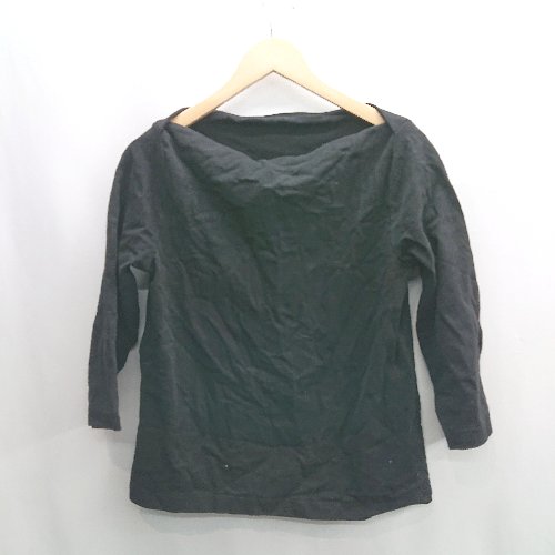 ◇ ⊇ JOURNAL STANDARD relume 長袖 ロンT サイズF ブラック レディース メンズ E 【中古】