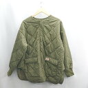 ◇ ⊇◎ Java ジャバ キルティング 長袖 コート サイズS カーキ レディース E 【中古】(4)