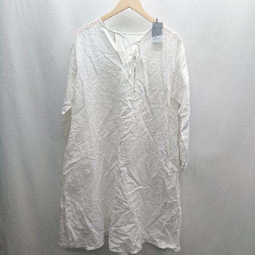 ◇ ⊂ ◎ ●未使用● apart by lowrys RyLiスキッパーミニ 長袖 ひざ丈 ワンピース サイズF オフホワイト レディース E 【中古】 ◇ ⊂ ◎ ●未使用● apart by lowrys RyLiスキッパーミニ 長袖 ひざ丈 ワンピース サイズF オフホワイト レディース E 【中古】