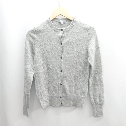 UNIQLO ユニクロ カシミヤ100% カーディガン ネイビー 紺色 L