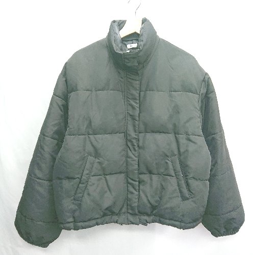 ◇ ⊇ Allamanda アラマンダ 中綿 長袖 コート サイズM ブラック レディース E 【中古】