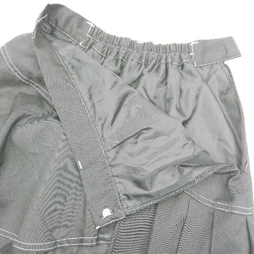 ◇ Θ PAGEBOY ページボーイ 後ろウエストゴム フレア ロング丈 スカート サイズF ブラック レディース E 【中古】