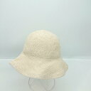 ◇ Θ Roine バケットハット ベージュ系 サイズ表記なし レディース E 【中古】