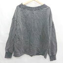 ◇ ⊇ Kastane カスタネ 長袖 トレーナー サイズL ブラック系 レディース E 【中古】