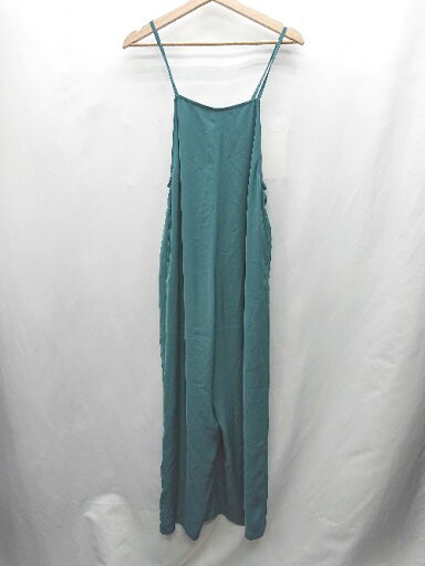 ◇ Θ AZUL BY MOUSSY アズール 光沢感少しあり オールインワン サイズS グリーン レディース E 【中古】 ◇ Θ AZUL BY MOUSSY アズール 光沢感少しあり オールインワン サイズS グリーン レディース E 【中古】