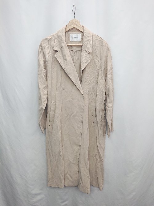 ◇ ⊇ ◎ OPAQUE.CLIP 長袖 ロング丈 ワンピース サイズF ベージュ系 レディース E 【中古】