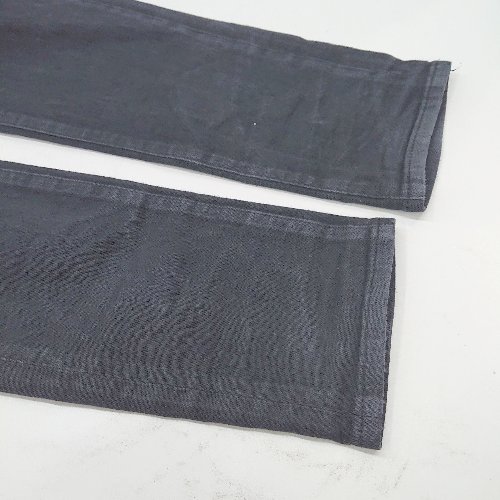 ◇ Θ UNDERCOVER ダメージ加工 ストレッチパンツ サイズ1 ブラック メンズ E 【中古】