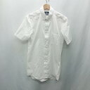 ◇ ⊂ PERSON'S パーソンズ 半袖 ワイシャツ サイズL ホワイト系 メンズ E 【中古】