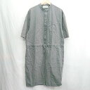 ◇ ⊂ MERLOT メルロー 半袖 オールインワン サイズ表記なし グレー系 レディース E 【中古】