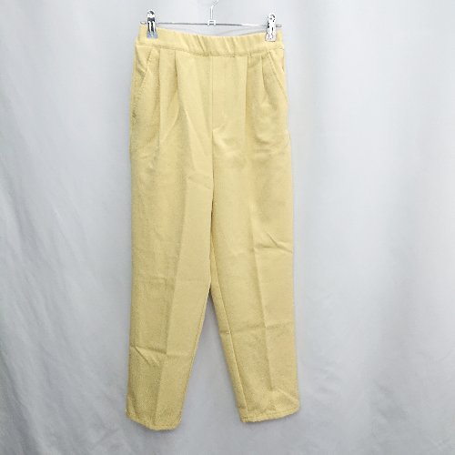 ◇ ⊇ SM2 サマンサ モスモス ウエストゴム イージーパンツ サイズL イエロー レディース E 【中古】