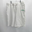 ◇ Θ MONO-MART モノマート CODDERR スウェット ハーフパンツ サイズL ライトグレー メンズ E 【中古】