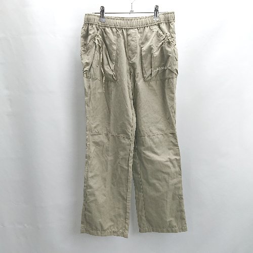◇ Θ adidas アディダス ウエストゴム パンツ サイズ M カーキ系 レディース E 【中古】 ◇ Θ adidas アディダス ウエストゴム パンツ サイズ M カーキ系 レディース E 【中古】