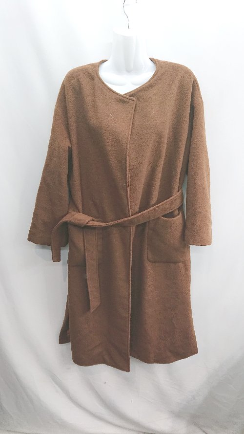 ◇ ◎ ⊇ le coeur blanc ルクールブラン 長袖 ロングコート サイズ38 ブラウン系 レディース E 【中古】