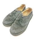 ◇ ⊇ Dr. Martens ドクターマーチン スウェード生地 3ホール ドレスシューズ サイズ3 ブラック系 レディース E 【中古】