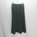 ◇ ⊂ LANVIN ロング フレア スカート サイズ38 ブラック レディース E 【中古】(4)