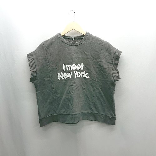 ◇ ⊇ coca コカ 半袖 トレーナー サイズM グレー レディース E 【中古】