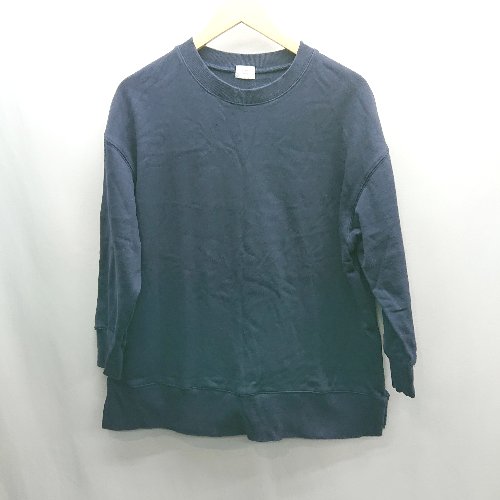 ◇ ⊇ URBAN RESEARCH ITEMS アーバンリサーチアイテムズ 長袖 トレーナー サイズONE ネイビー レディース E 【中古】 ◇ ⊇ URBAN RESEARCH ITEMS アーバンリサーチアイテムズ 長袖 トレーナー サイズONE ネイビー レディース E 【中古】