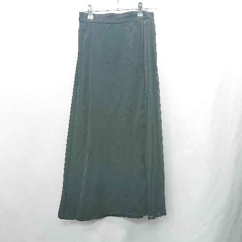 ◇ ⊂ Te chichi TERRASSE テチチテラス 後ろウエストゴム ロング丈 フレア スカート サイズF ブラック レディース E 【中古】