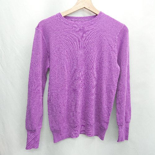 ◇ ⊇ LAUTREAMONT. ロートレアモン 長袖 ニット サイズ38 パープル系 レディース E 【中古】