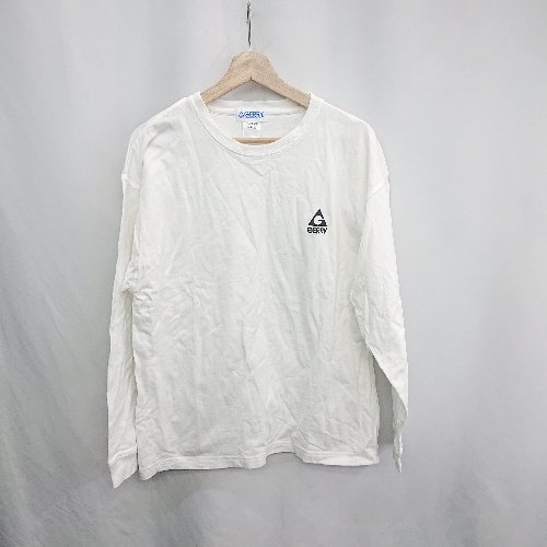 ◇ ⊂ GERRY ジェリー 長袖 ロンT サイズM ホワイト メンズ E 【中古】