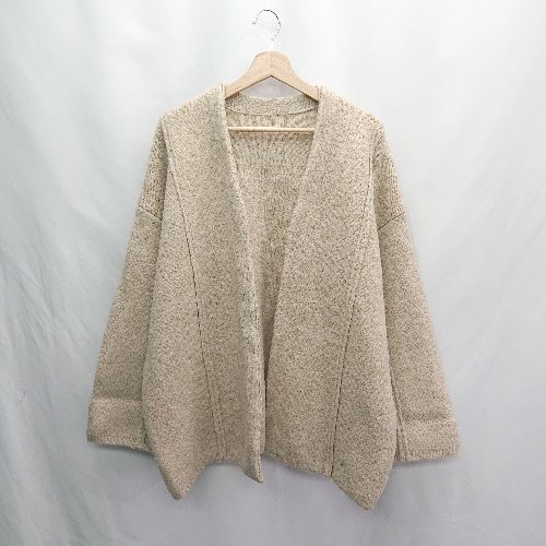 ◇ ⊇ select MOCA セレクト モカ 長袖 カーディガン サイズF ベージュ レディース E 【中古】 ◇ ⊇ select MOCA セレクト モカ 長袖 カーディガン サイズF ベージュ レディース E 【中古】