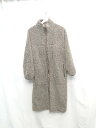 ◇ ⊇ UNITED ARROWS ユナイテッドアローズ ボア 長袖 コート サイズM モカ系 レディース E 【中古】