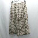 ◇ ⊇ LOWRYS FARM ローリーズファームファーム フレアパンツ サイズL ベージュ レディース E 【中古】