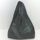 ◇ ⊂ W HIMSIC メッシュ素材 トートバッグ ブラック レディース E 【中古】