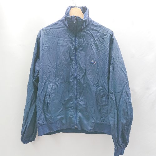◇ Θ LACOSTE ラコステ シャカシャカ系 ロゴワッペン 6K 長袖 シェルジャケット サイズL ネイビー メンズ E 【中古】
